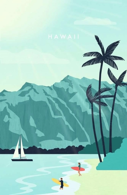Ravensburger Puzzle Moment: Hawaï 200 stukjes