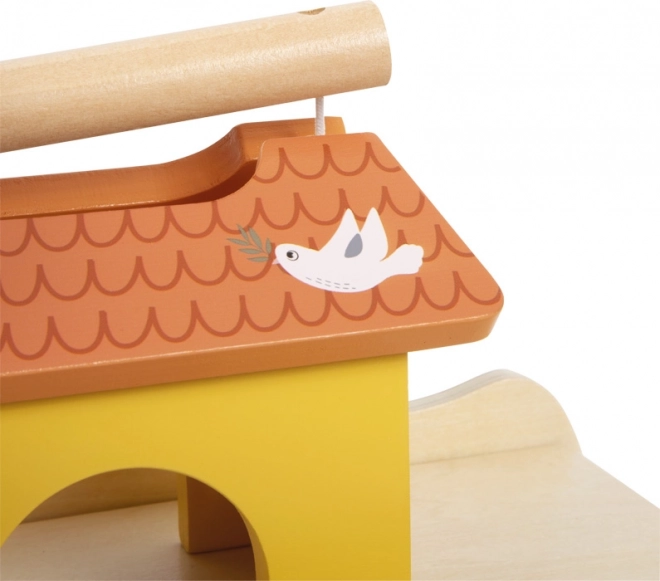 Houten Noach's Ark Safari voor kinderen
