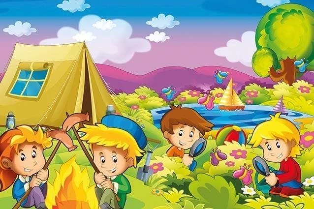 Houten puzzel Nieuwsgierige kampeerders 25 stukjes ART PUZZLE