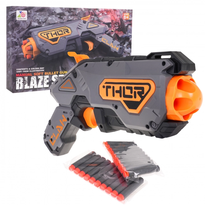 Kinderhandmatige pistool Blaze Storm Grijs