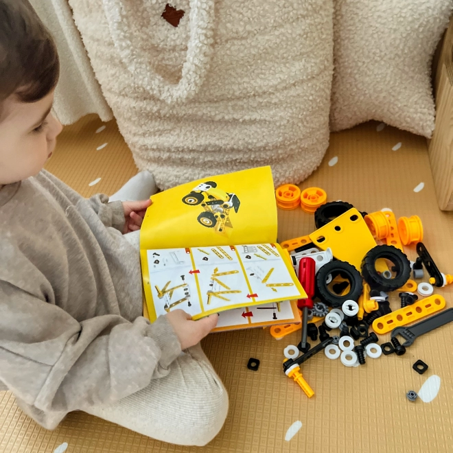 Woopie Bouwvoertuigen 8v1 Constructieset Blokjes