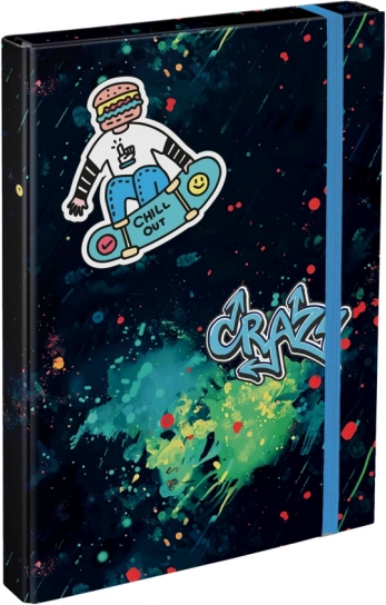 Mappen voor schoolschriften A4 Chill
