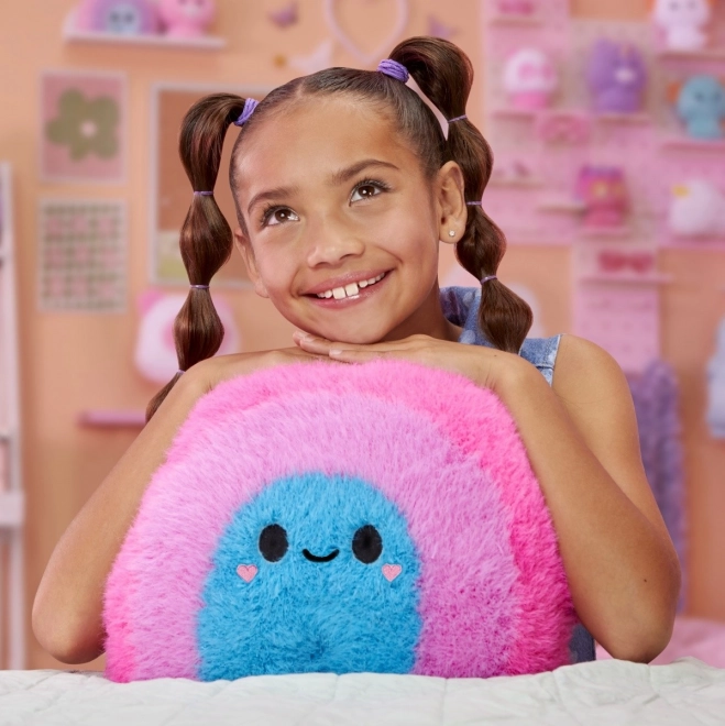 Pluche Grote Fluffie Stuffiez - Regenboog
