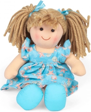Prachtig blauw jurkje met zeethema