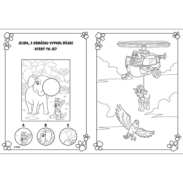 Kleurboek Paw Patrol Dierenvrienden