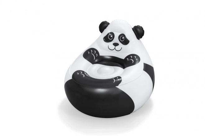 Opblaasbare panda stoel