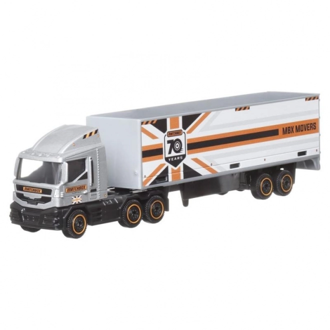 Transportvoertuig + auto Matchbox Convoys