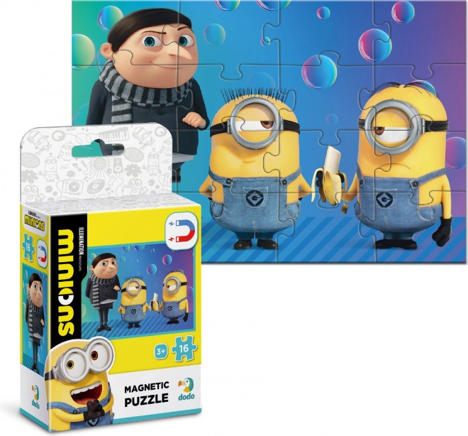 Magnetische puzzel Minions Kleine Gru