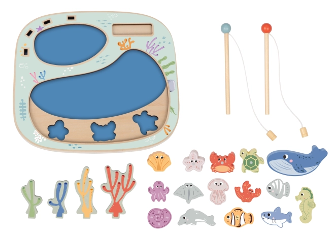 Visspeelgoed Tooky Toy Montessori