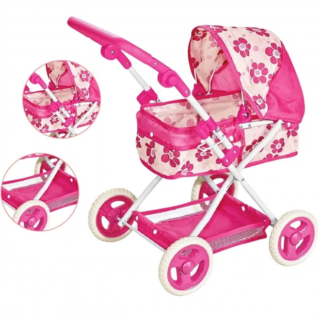 Woopie koninklijke diepe poppenwagen