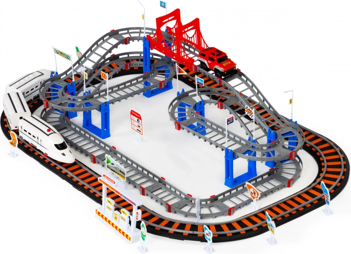 Meerniveautrajecten, brug en hellingen