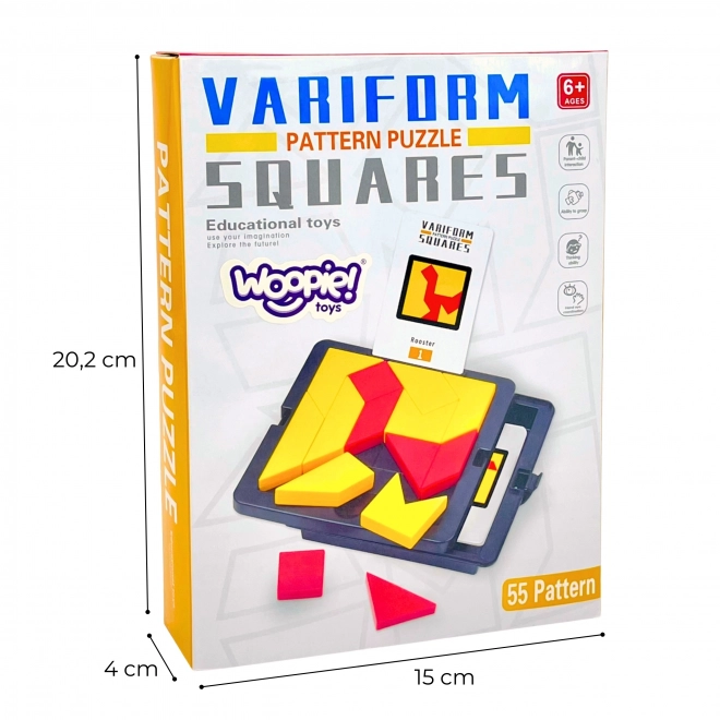 Tangram Logische Spel voor op Zak van WOOPIE
