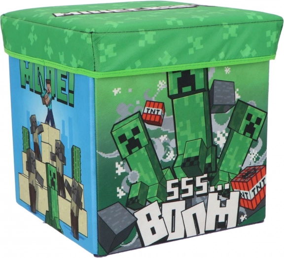 Opvouwbare opbergbox en hocker COZY NOXXIEZ Minecraft