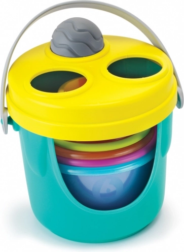 Praktische box voor alle onderdelen