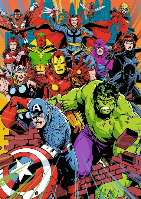 TREFL Puzzel Premium Plus Marvel: Marvel Helden 1000 stukjes