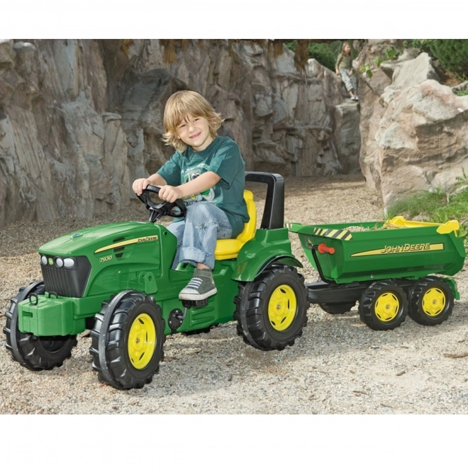 Rolly Toys aanhanger met kiepbak John Deere