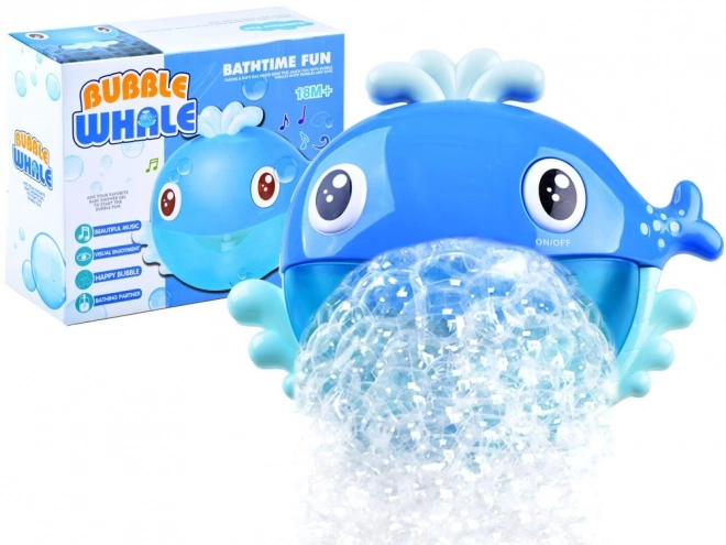 Badspeelgoed Bubble walvis maakt schuim + melodie ZA3280