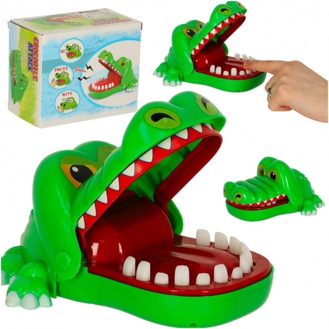 Krokodil bij de tandarts arcade spel