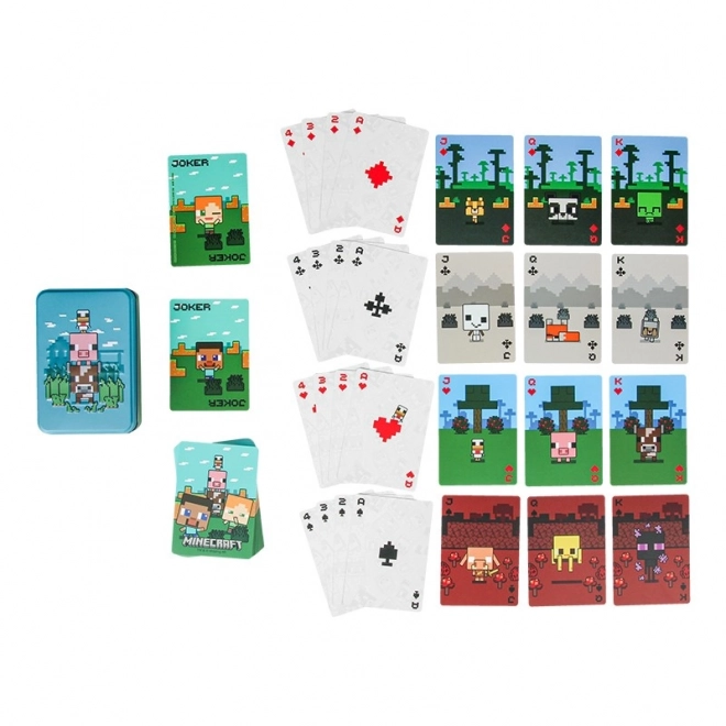 Speelkaarten Minecraft dieren