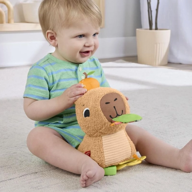 Fisher-Price pluchen speelgoed capibara met accessoires