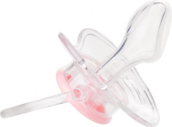 Siliconen anatomische fopspeen 18m+ roze CANPOL babies Newborn Baby