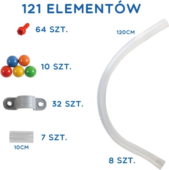 Sensorisch speelgoed STEM Wall set 121 onderdelen