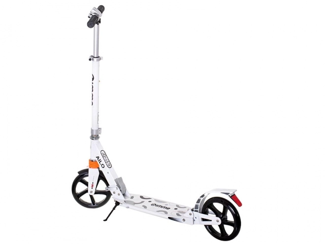 AILO opvouwbare stadsstep 200mm wielen demper voor achter GIMME – Wit
