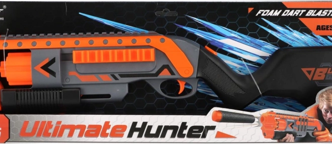 Speelgoedpistool met schuimkogels 57 cm