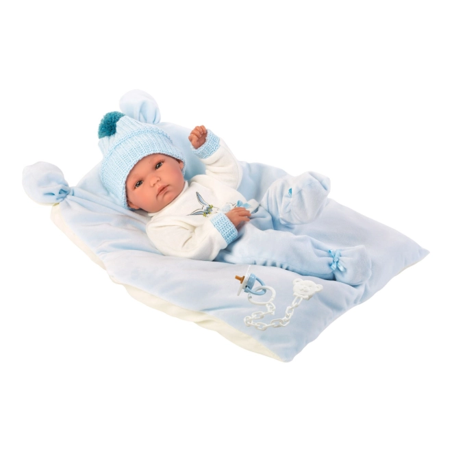 Realistische baby met volledig vinyl lichaam
