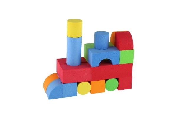 Kleurrijke schuimconstructieset voor kinderen