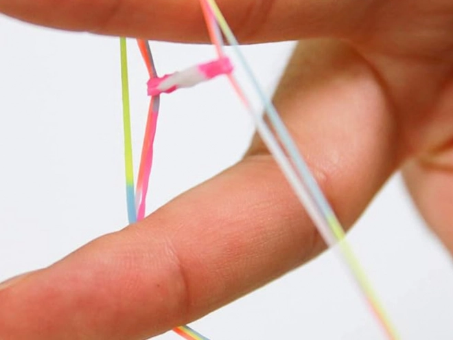 Set van magische elastiekjes voor het maken van armbanden