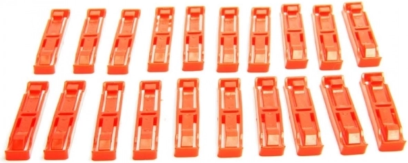 85245 EVO/D132/D124 Klemmen voor het samenstellen van de baan (20 stuks)
