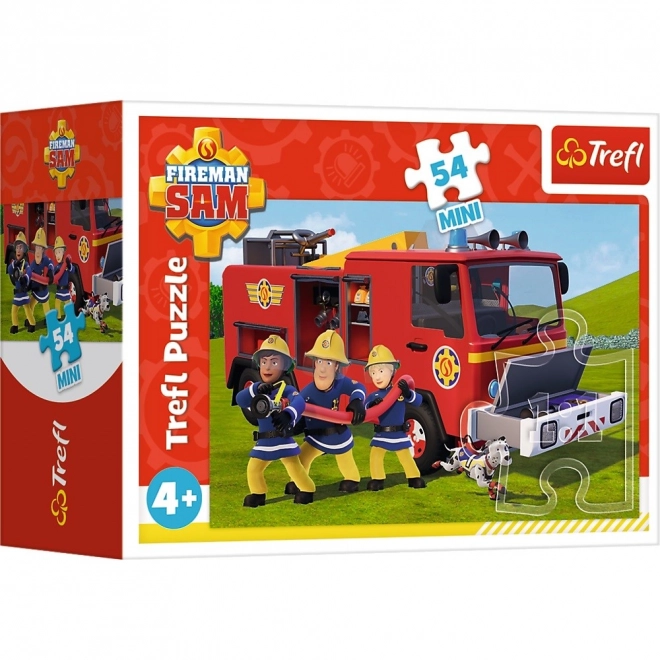 Puzzel Brandweerman Sam Op het water