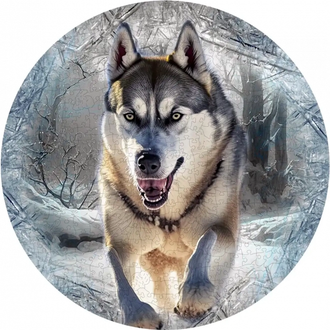 WOODEN CITY Houten puzzel Rennende Wolf 505 stukjes ECO
