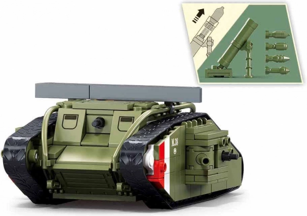 Sluban Army Tank uit de Tweede Wereldoorlog