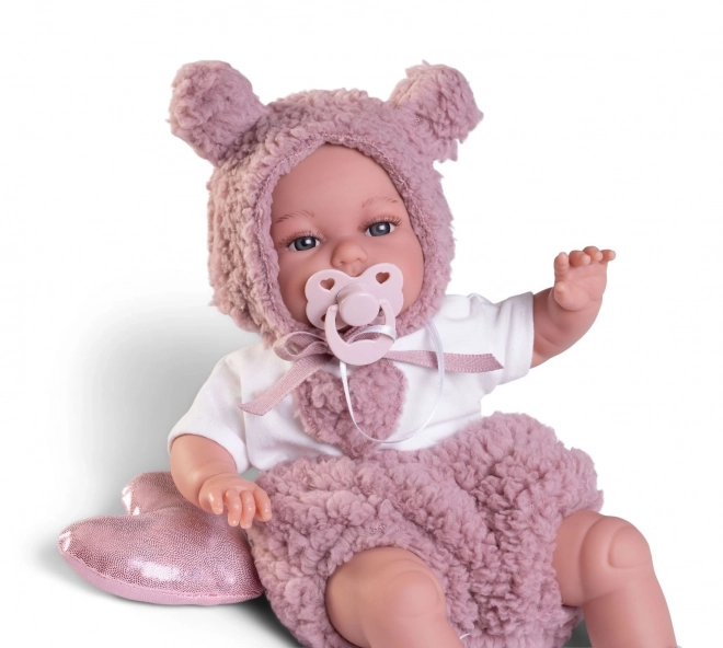 Antonio Juan 70361 TONETA - realistische baby pop met speciale bewegingsfunctie en zacht stoffen lichaam - 34 cm