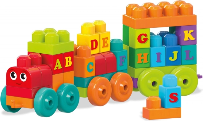 Treintje met drie wagonnetjes