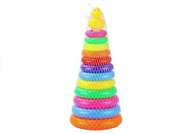 Piramide van cirkels Piramide 40 cm hoge puzzel