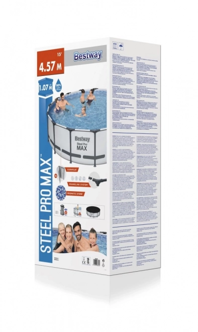 Tuinzwembad Bestway Steel Pro MAX 457 cm x 107 cm