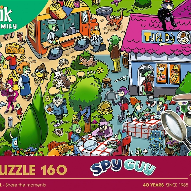 Puzzel Treflíci: Spy Guy 160 stukken
