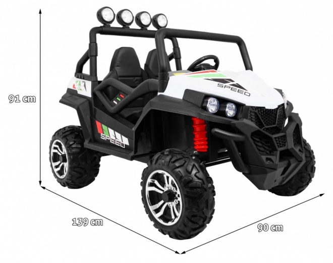 Elektrische kinderauto 4x4 met afstandsbediening en MP3