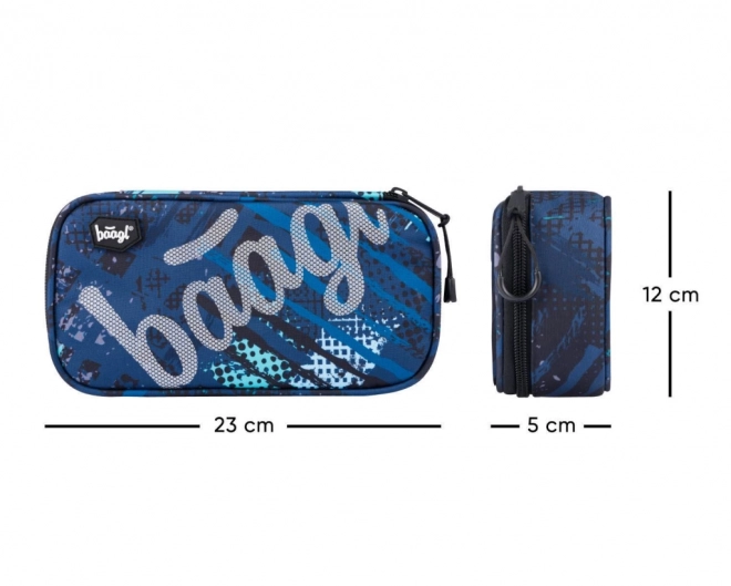 BAAGL SET 3 Skate Strukturen: rugzak, etui, zak