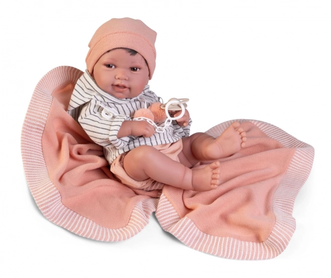Antonio Juan 50413 PIPO - realistische babypop met volledig vinyllichaam - 42 cm