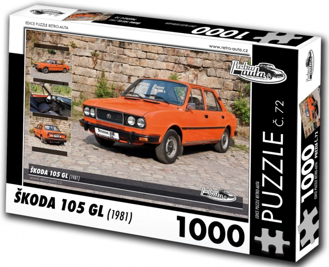Puzzel Škoda 105 GL 1981 - 1000 stukjes