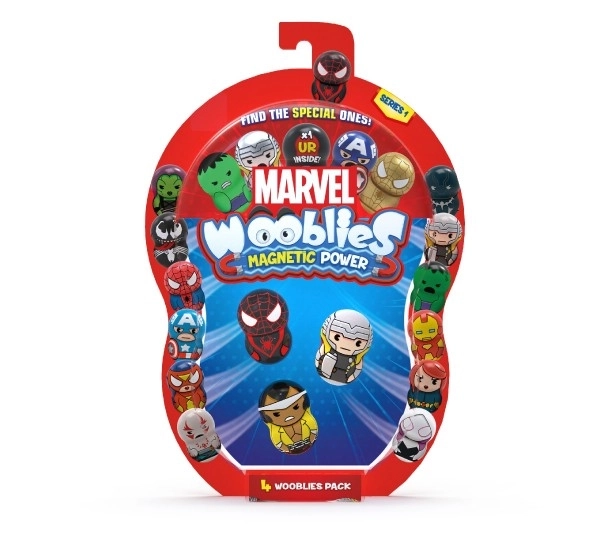 Wooblies magnetische figuurtjes - 4 stuks