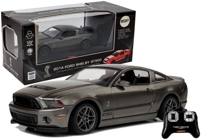 Ford Shelby GT500 afstandsbediend auto zilver 7,5 km/u 2,4 G