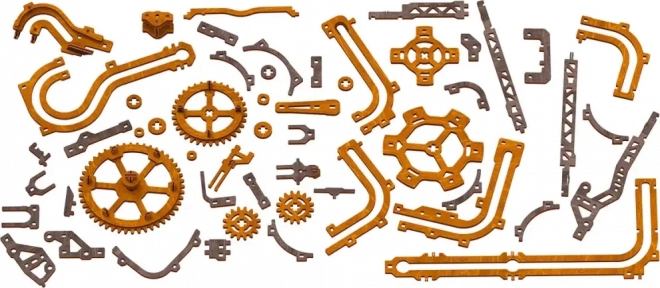 WOODEN CITY 3D houten puzzel Knikkerbaan 265 stukken