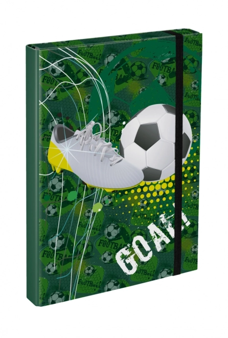 BAAGL Mappen voor schoolschriften A4 Voetbal doelpunt