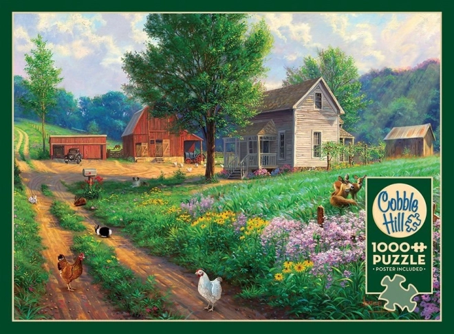 COBBLE HILL Puzzel Boerderij 1000 Stukjes