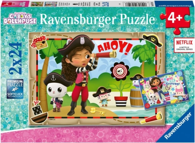Puzzel 2×24 GABIN KATTENHUIS – RAVENSBURGER